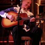 Tim Flannery performing his California country music.