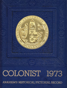 1973 YEARBOOK COVER
