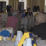 Jess Saenz '43 with his classmates from 1940s