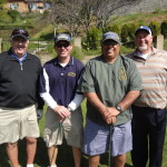 Dan Miller, Lanny Booher (’81), Dan Miller, Dave Torres (AHS Athletic Director)