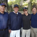 Marty Bielefeld, Jim Fassel ('67), Bill Walker (‘66), Jeff Severson