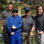 John Overbeck, Clay Kilbarger, Thom Kilbarger (’64), Kempton Kilbarger