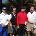 Bob Abbott ('65), Terry Morales ('63), Jerry Pharris ('65), Phil Anton ('63)