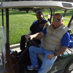 Jerry Woodward ('59) and Ron Davini ('65)