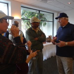 Class of '63 Gary Wimberly(far right) with Mike Smith.