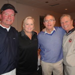 Jim Fassel, Kitty Fassel, Ron Pharris, and