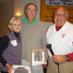 1st place winners - Susan Pebley and Gary Lough with Chairman Phil Anton