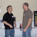 Classmates from '80-'85 band and color guard reconnect at reunion.